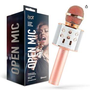 NWT iJoy Wireless Karaoke Microphone an Bluetooth Speaker with Voice Changer